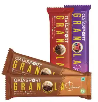  Gaia Chocolate & Muesli with Energy Granola Bar (pack of 4) @0 + Shipping Charges